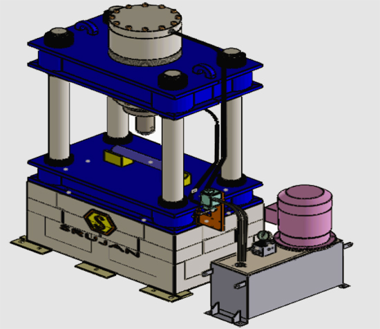 Hydraulic Power Pack For 100 Ton Press Machines